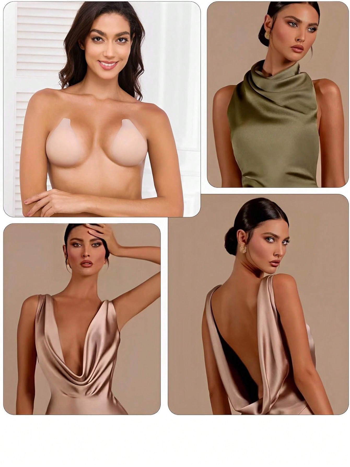Nipple Cover Pasties - 1쌍 추가 리프트 니플 커버, 초매끄러운
