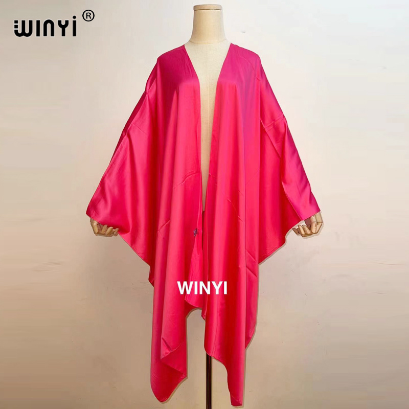 Robe Silk Women - 중동 Sunmer 여성 카디건 스티치 가운
