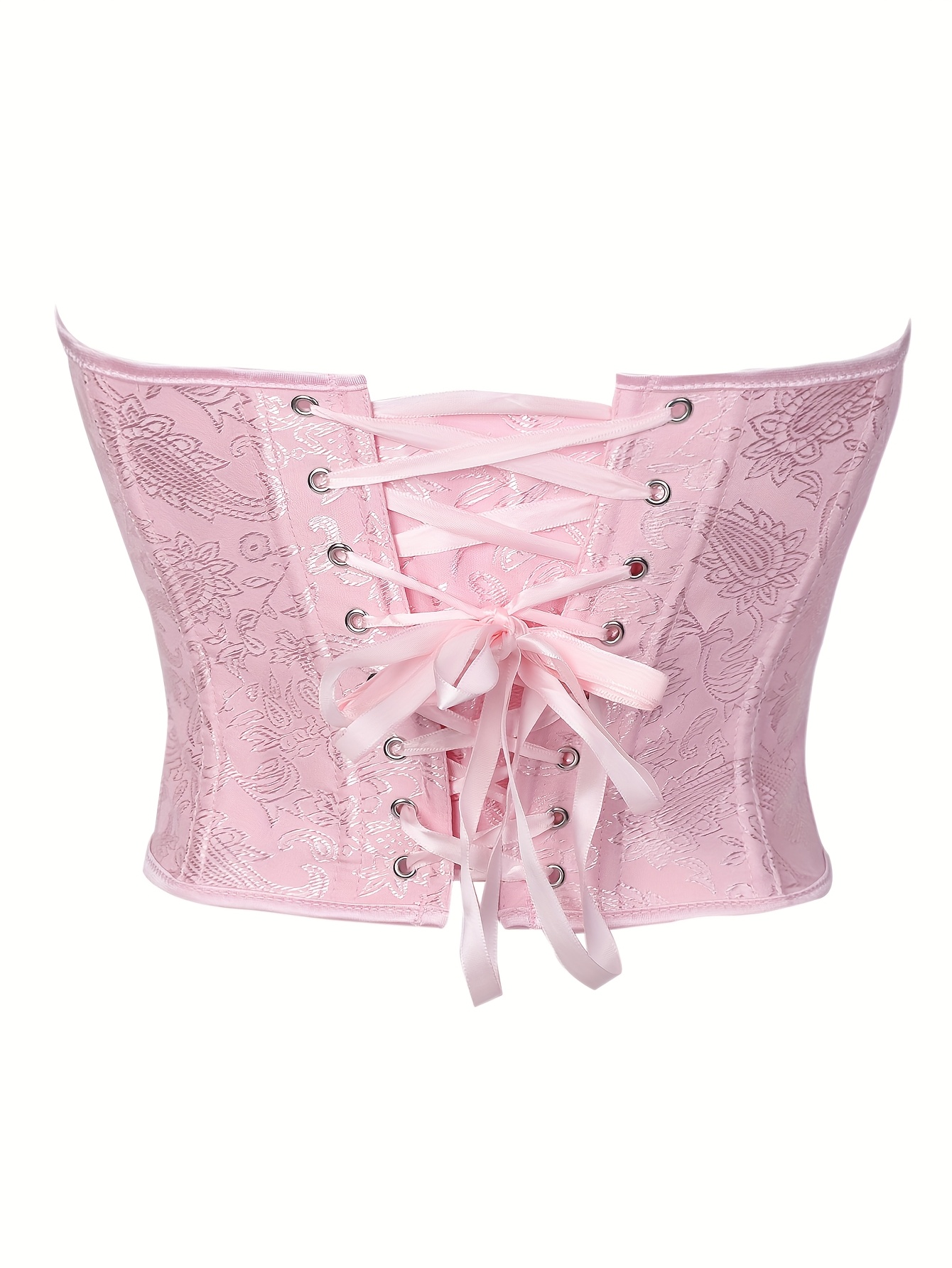 핑크 코르셋 고딕 빅토리아 여성 빈티지 뷔스티에 스트랩 - Strapless Bra Backless 리뷰 및 가격